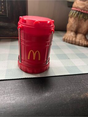 McDonald's Red Mini Lantern with Yellow Arch Logo